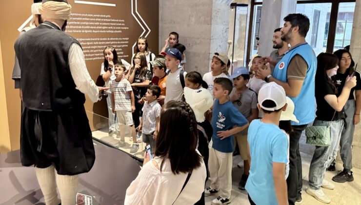Kur’an kursu öğrencileri, memleketlerinin tarihi ve kültürel mekanlarını tanıyor