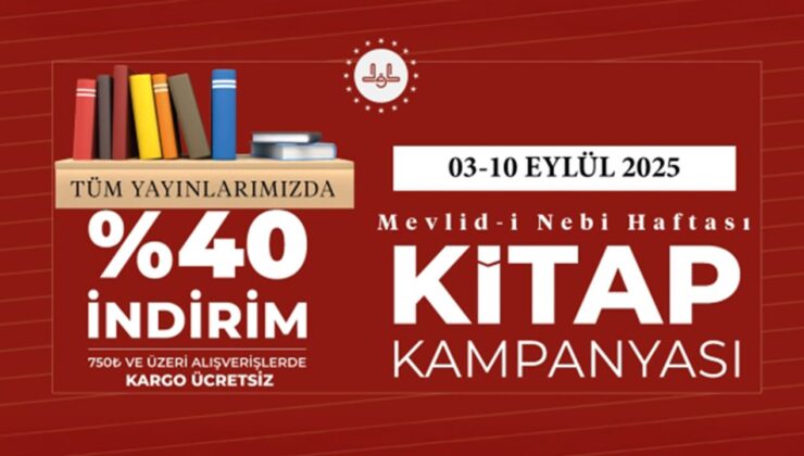 Diyanet Yayınlarında Mevlid-i Nebi indirimi başladı