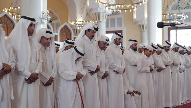 Doha’da şehit edilen Hamas üyeleri için cenaze töreni düzenlendi