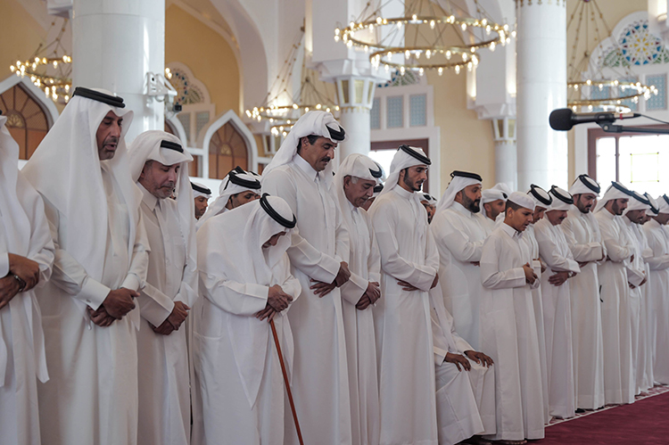 İsrail'in Katar Saldırısında Öldürülenler Için Doha'da Cenaze Töreni Düzenlendi 2
