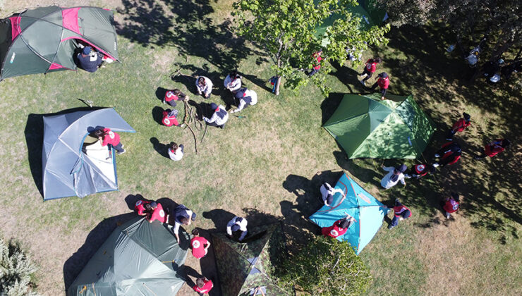 Eskişehir Diyanet izcileri Mevlid-i Nebi kampında