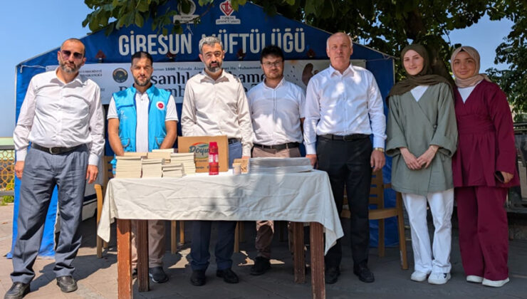 Giresun’da Peygamber sevgisi meydanlara taşındı