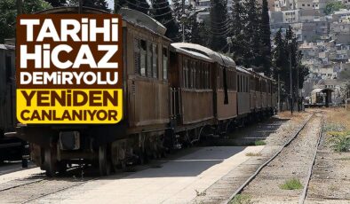 Tarihi Hicaz Demiryolu Hattı yeniden canlanıyor