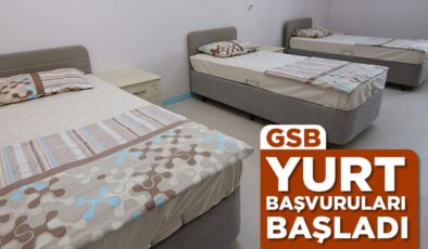 Yükseköğretim öğrencileri için GSB yurt başvuruları başladı