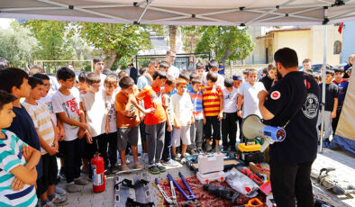 Denizli’de öğrencilere “Afet Bilinci Eğitimi” verildi