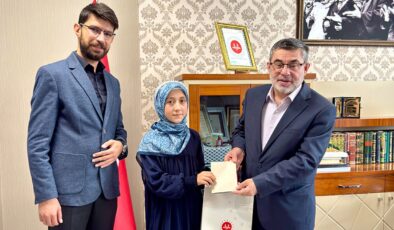 Doğu Anadolu’nun en güzel Kur’an okuyan öğrencisi oldu