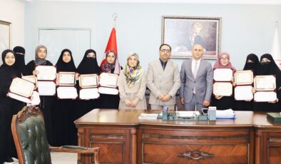 Doğubayazıt’ta hafızlar belgelerine kavuştu