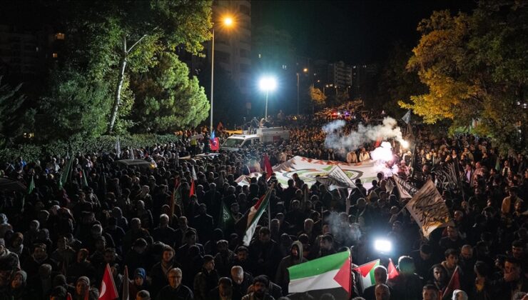 İşgalcilerin Küresel Sumud Filosu’na saldırısı Türkiye genelinde protesto edildi