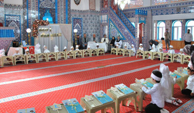 Karabük’te minikler camide buluştu