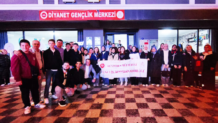 Menderes Diyanet gençlik tarihe yolculuk yaptı