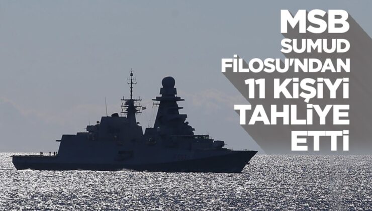 MSB, Sumud Filosu’ndan 11 kişiyi tahliye etti