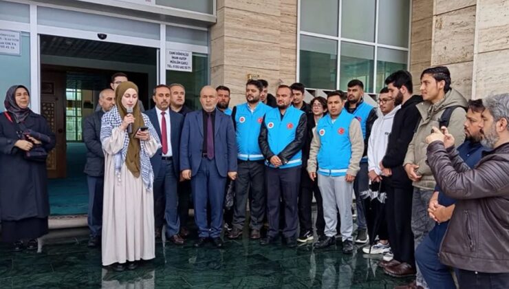 Muğla’da gençler, Gazze için bir araya geldi