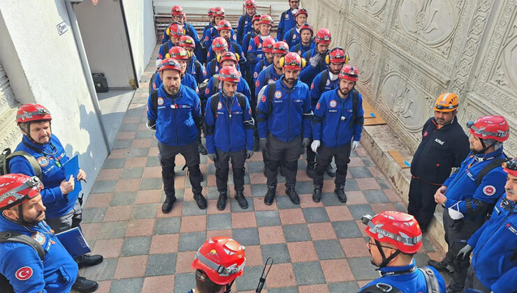 TDV Eskişehir Arama Kurtarma Ekibi akredite oldu