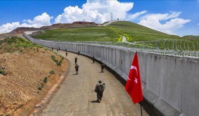 Türkiye’nin kara sınırlarının yaklaşık yüzde 44’üne güvenlik duvarı örüldü