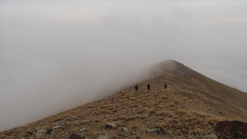 Aras Dağları Sisler Altında Görüntülendi 1
