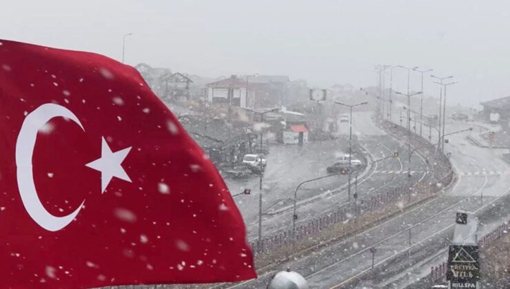 Erciyes’te kar yağışı etkili oldu