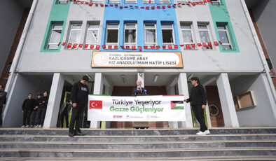 İstanbul’da Türkiye ve Gazze’deki şehitler anısına fidan dikildi