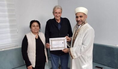 66 Yaşındaki Alman Hans Seydikemer’de Müslüman oldu