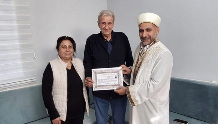 66 Yaşındaki Alman Hans Seydikemer’de Müslüman oldu
