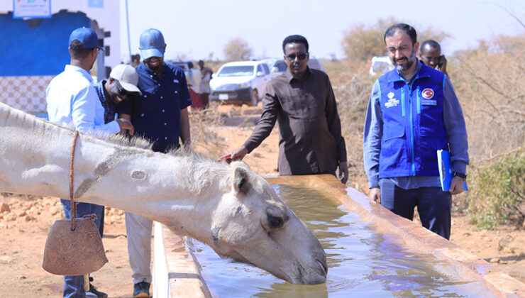 TDV, Somali’de inşa edilen su kuyusu ve vakıf çeşmelerini hizmete açtı