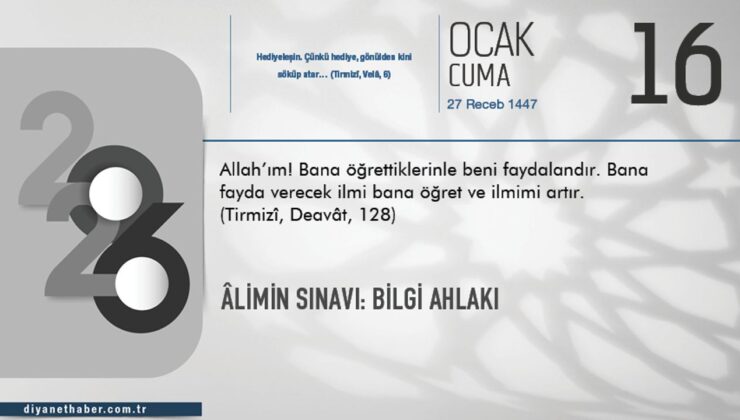 Âlimin Sınavı: Bilgi Ahlakı