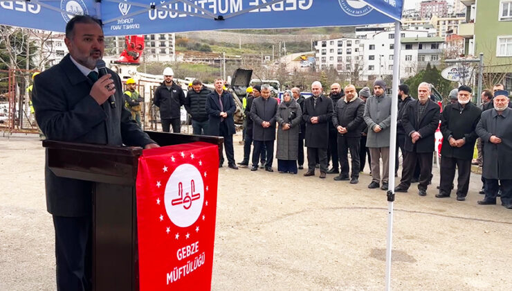 Eskihisar Dini Hizmetler Külliyesinin temeli atıldı