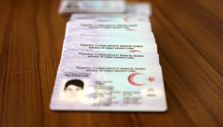 Geçen yıl 8,4 milyon kimlik kartı işlemi yapıldı