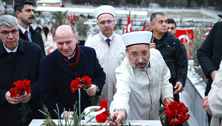 6 Şubat deprem şehitleri anıldı