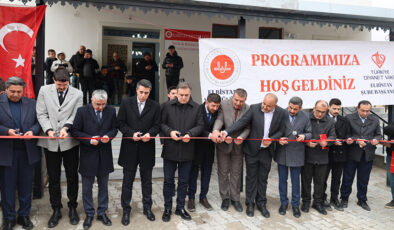 Elbistan’da depremde yıkılan cami yeniden inşa edildi