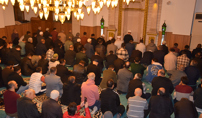 Giresunda İlk Teravih Namazı Kılındı 9