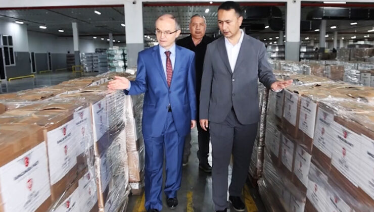 Türkiye Diyanet Vakfı, Özbekistan’da 900 aileye gıda yardımı yaptı