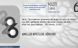 Ameller Niyetlere Göredir!