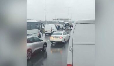 Başakşehir’deki kazada 1 polis şehit oldu, 16 polis yaralandı