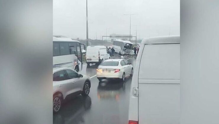 Başakşehir’deki kazada 1 polis şehit oldu, 16 polis yaralandı