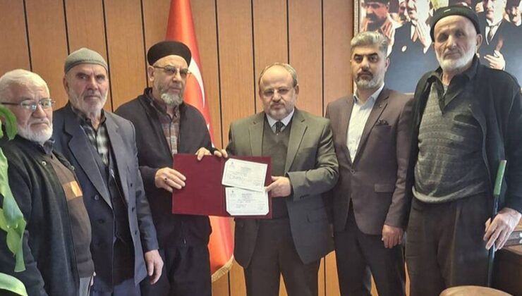 Cami cemaatinden Afrika’ya anlamlı bağış