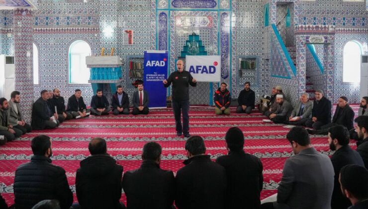 Diyarbakır’daki camilerde afet eğitimi veriliyor