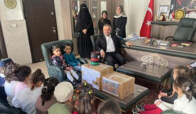 Hakkarili miniklerden anlamlı yardım