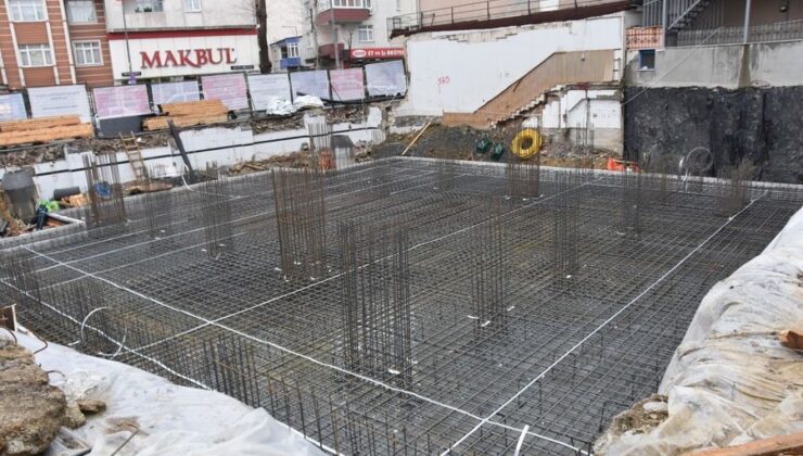 Kirazlı Kuba Camii’nin temeli dualarla atıldı