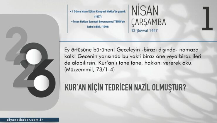 Kur’an Niçin Tedricen Nazil Olmuştur?