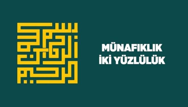 Münafıklık: İki Yüzlülük
