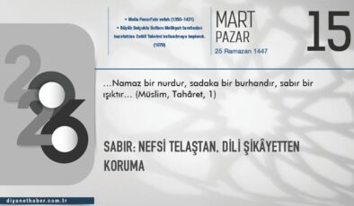 Sabır: Nefsi Telaştan, Dili Şikâyetten Koruma