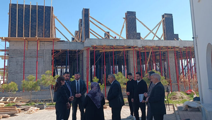 Aralık Müftülük Binası inşası sürüyor