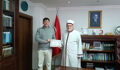 Avustralyalı Matthew İstanbul’da müslüman oldu