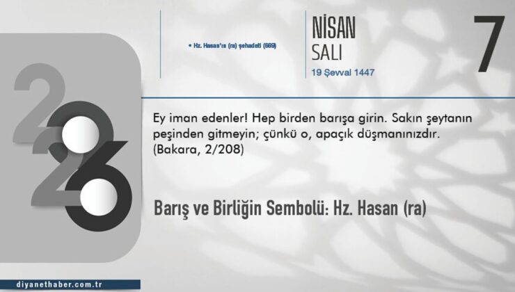 Barış ve Birliğin Sembolü: Hz. Hasan (ra)