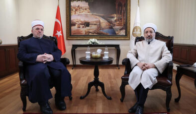 Başkan Arpaguş, Kosova İslam Birliği Başkanı Ternava’yı kabul etti