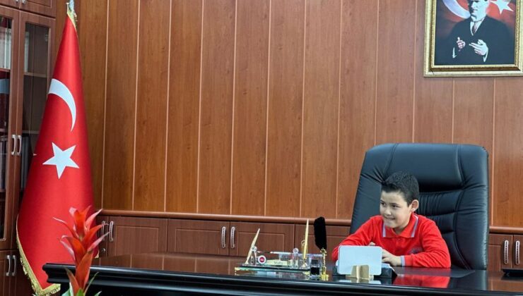 Çocuklar müftülükte ağırlandı