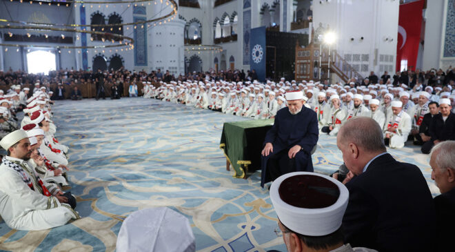 Cumhurbaşkanı Erdoğan’ın katılımıyla Üsküdar’da 333 Hafıza icazet verildi