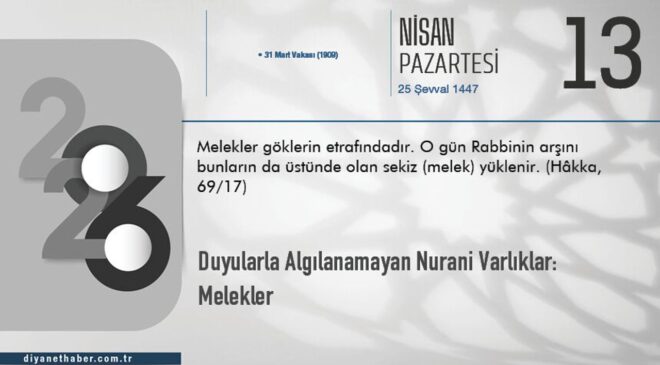 Duyularla Algılanamayan Nurani Varlıklar: Melekler