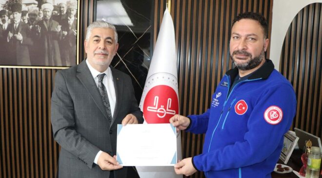 Elazığ Müftüsü Bingöl, TDV’ye vekalet vererek kurban kampanyasını başlattı