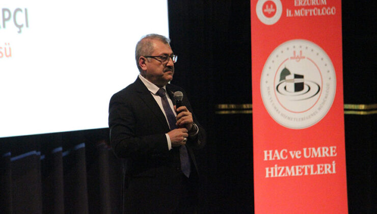 Erzurum’da hacı adayları mübarek topraklara hazırlanıyor